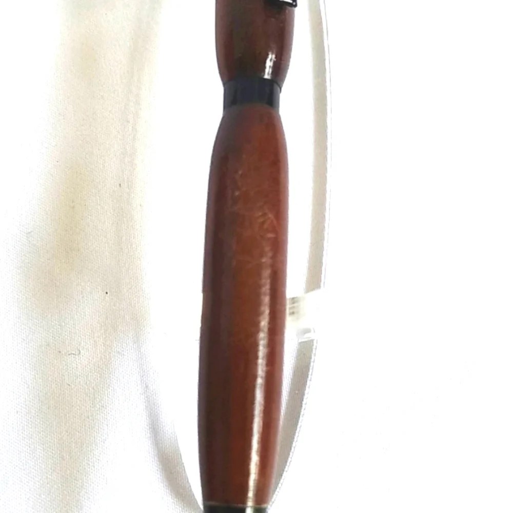 Elegant Handcrafted Wood Pen - Timeless Design Gun Metal Fittings